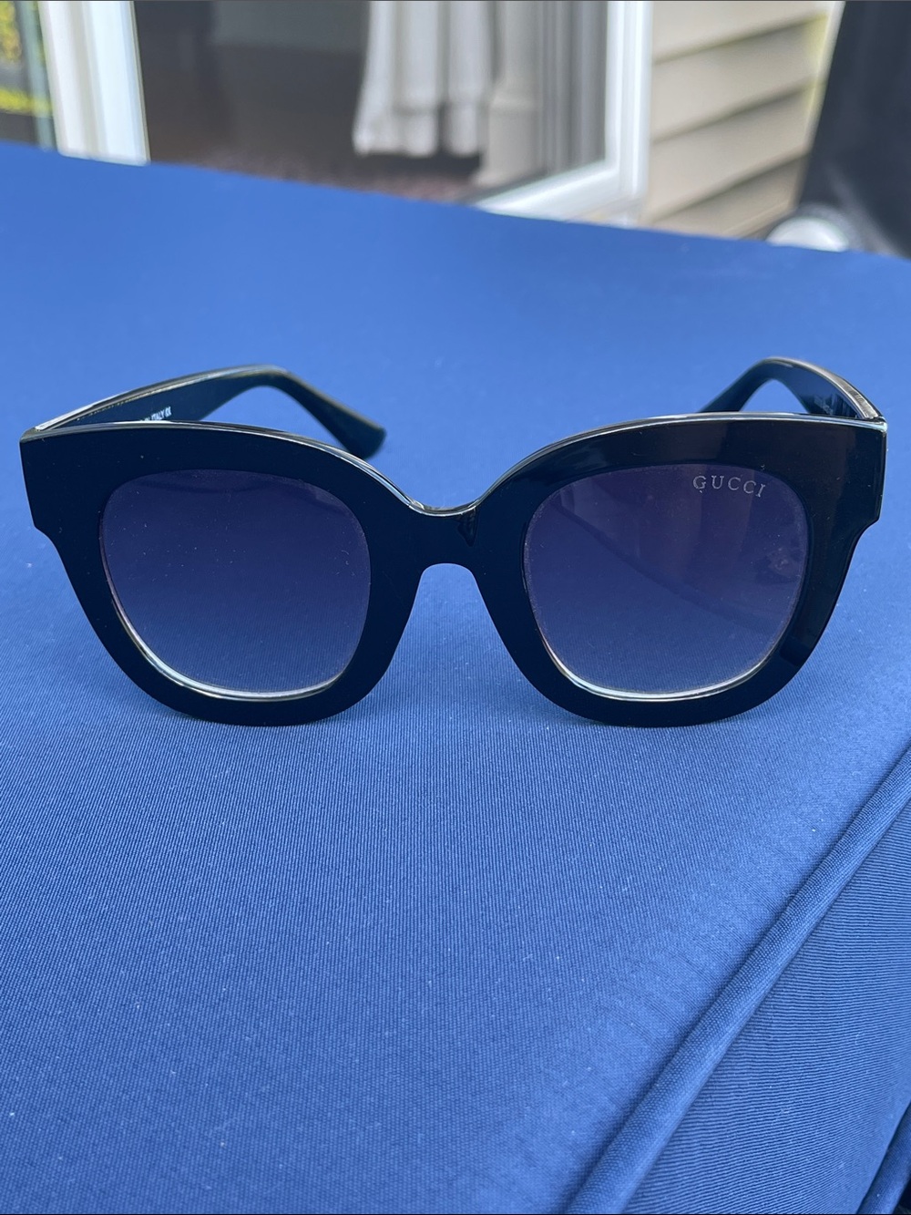 GG oversized cat’s eye Star Sunglasses NWT